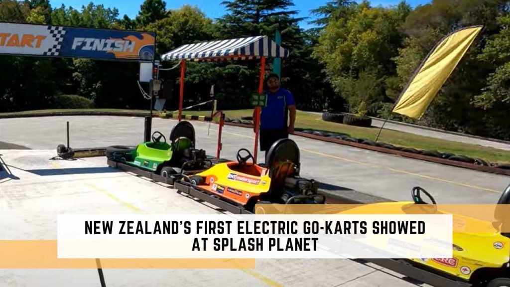 New Zealand's First Electric Go-Karts Showed at Splash Planet