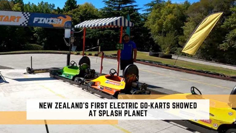 New Zealand’s First Electric Go-Karts Showed at Splash Planet