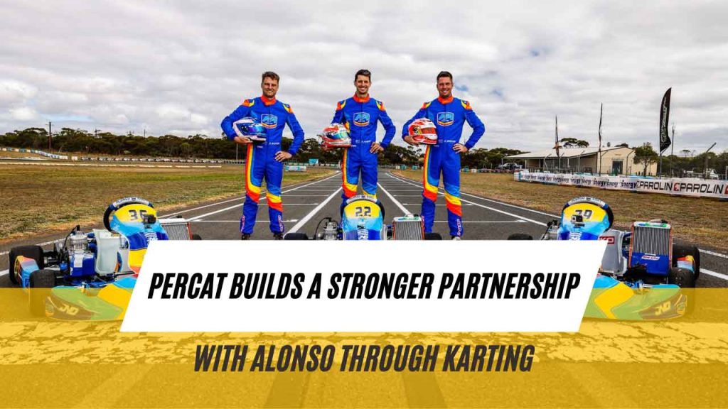 Percat Builds a Stronger Partnership with Alonso Through Karting