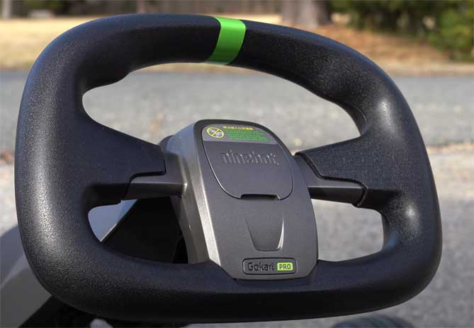 Segway Ninebot go kart steering